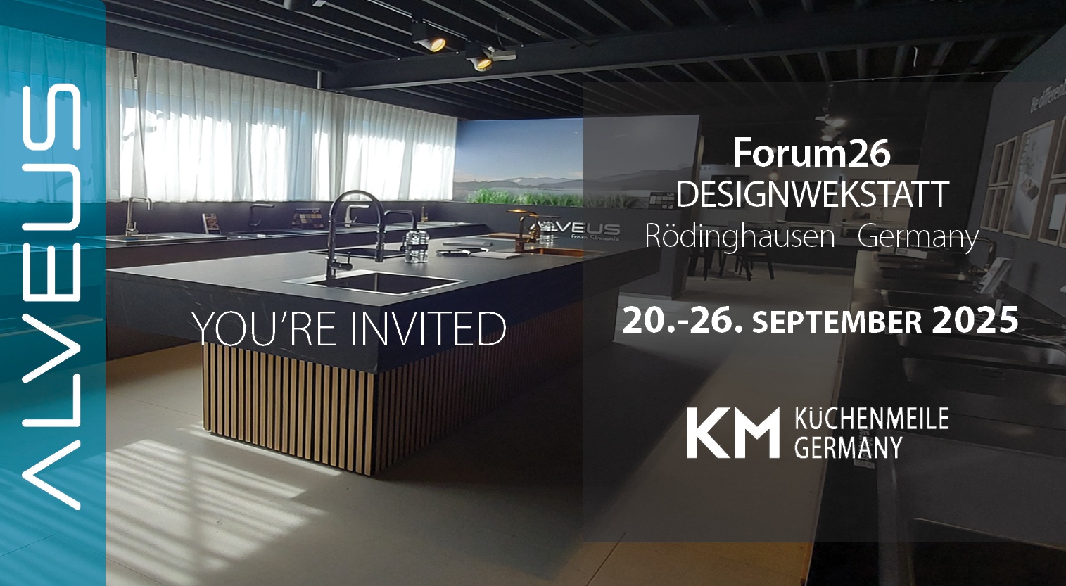 Visit us at Forum 26 during Küchenmeile 2025