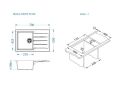 Dimenzije pomivalnika Cadit 20