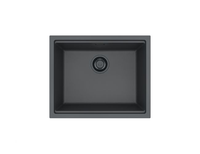 Črno granital enojno kuhinjsko korito omni+ 30 black edition