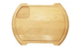 Placă de tăiat din lemn (402x300x20)